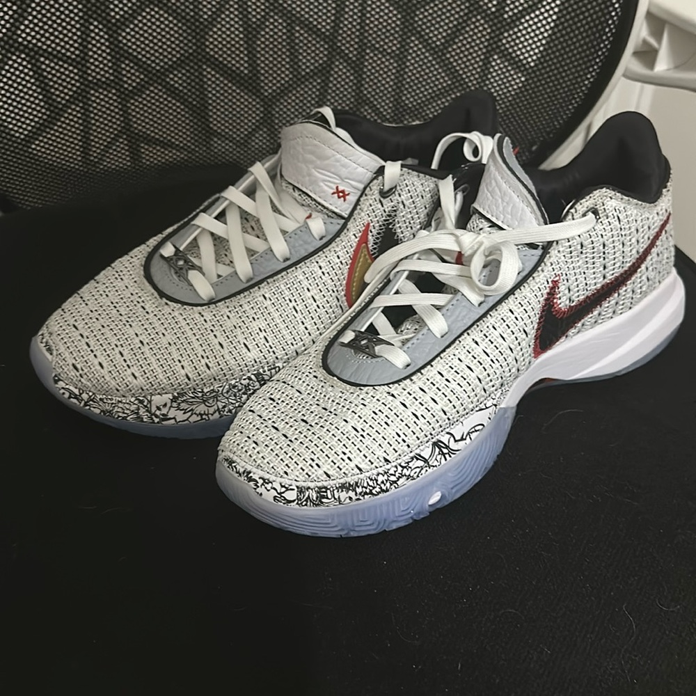LeBron 20 shoes size 10 worn only once